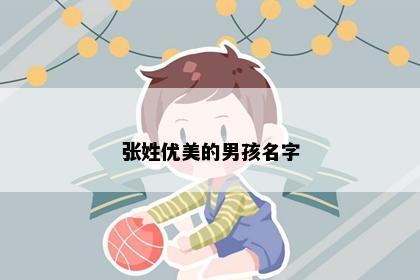 张姓优美的男孩名字